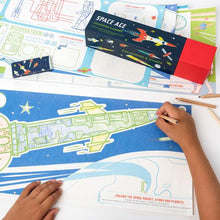Load image into Gallery viewer, Space age activity sheets
