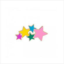 Load image into Gallery viewer, Stars enamel pin
