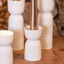 Load image into Gallery viewer, Porcelain candle holder - Stella
