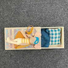 Load image into Gallery viewer, Superhero mouse in a matchbox
