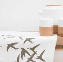 Load image into Gallery viewer, Tea towel - swallows
