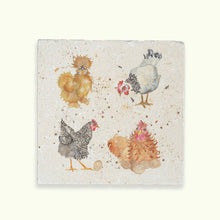 Load image into Gallery viewer, Hens medium platter
