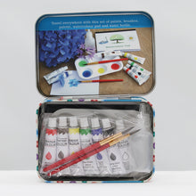 Load image into Gallery viewer, Watercolour set on the go in a tin
