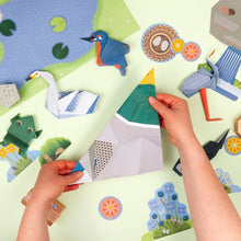 Load image into Gallery viewer, Make your own wetland wildlife origami

