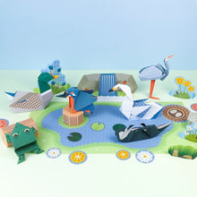 Load image into Gallery viewer, Make your own wetland wildlife origami
