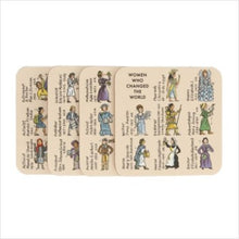 Load image into Gallery viewer, Women who changed the world coasters (set of 4)
