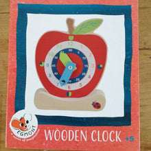 Load image into Gallery viewer, Wooden clock
