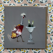 Load image into Gallery viewer, Posh bird card
