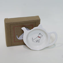 Load image into Gallery viewer, Teabag dish - westie
