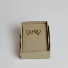 Load image into Gallery viewer, Boho heart earrings
