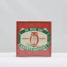 Load image into Gallery viewer, Oh wise one square match box
