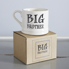 Load image into Gallery viewer, Family baby mug - big brother
