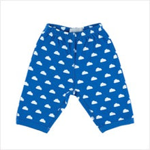 Load image into Gallery viewer, Cloud trousers - ink blue &amp; white
