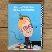 Load image into Gallery viewer, Birthday Elton 3D card
