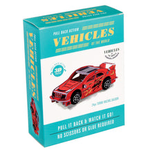 Load image into Gallery viewer, Make your own pull back racing car
