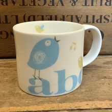 Load image into Gallery viewer, Blue ABC small mug
