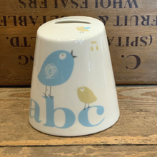 Load image into Gallery viewer, Blue ABC money box
