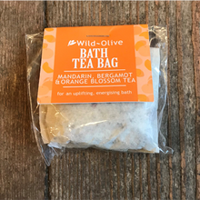 Load image into Gallery viewer, Bath tea bag - mandarin &amp; bergamot
