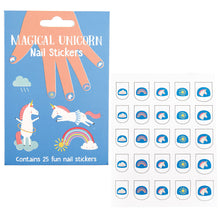 Load image into Gallery viewer, Magical unicorn nail stickers
