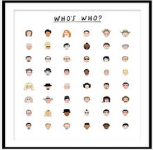 Load image into Gallery viewer, Who's who print
